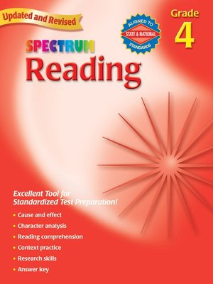 cover image of Reading, Grade 4